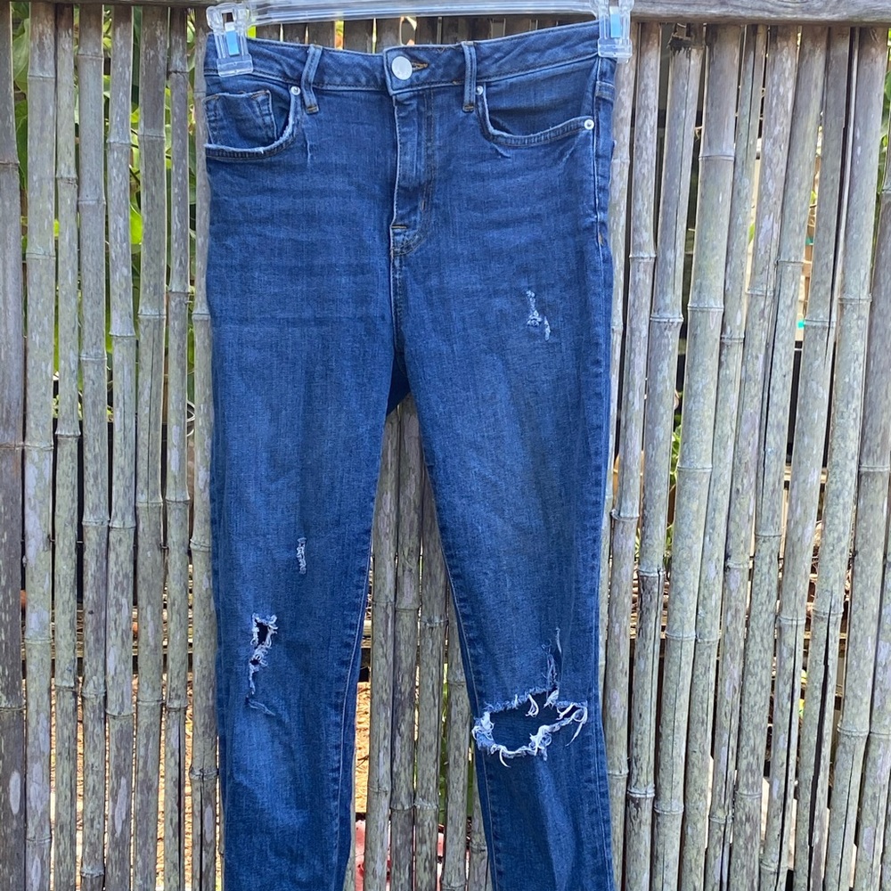 Denim Twig High Rise Jeans